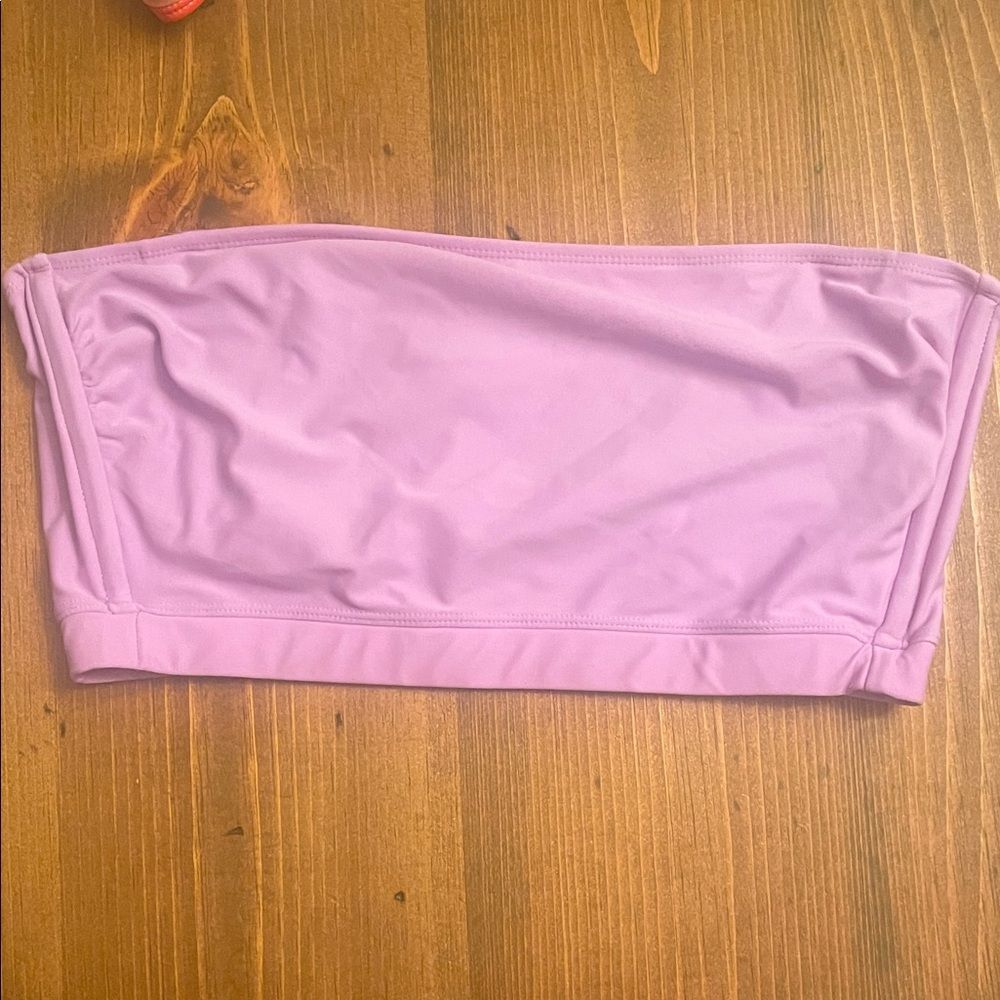 Swim Lavender Bandeau Top xl